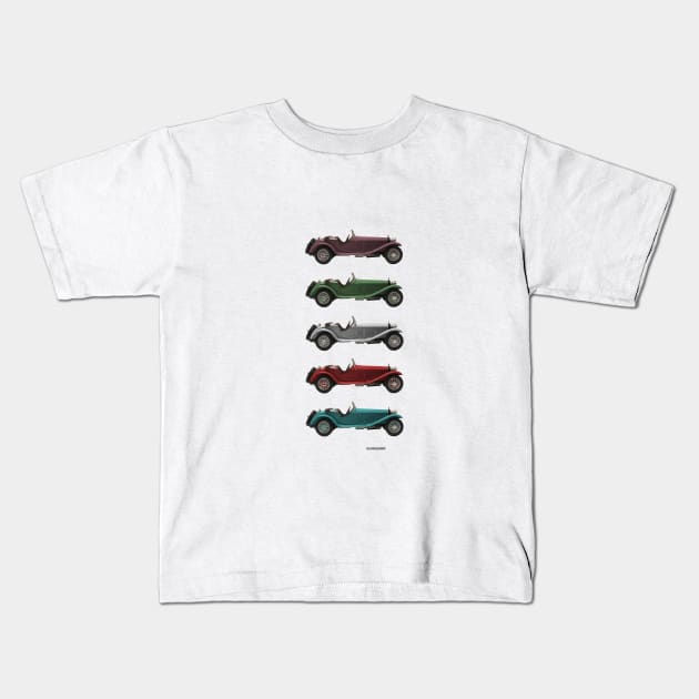 Five Alfa's Kids T-Shirt by DaJellah